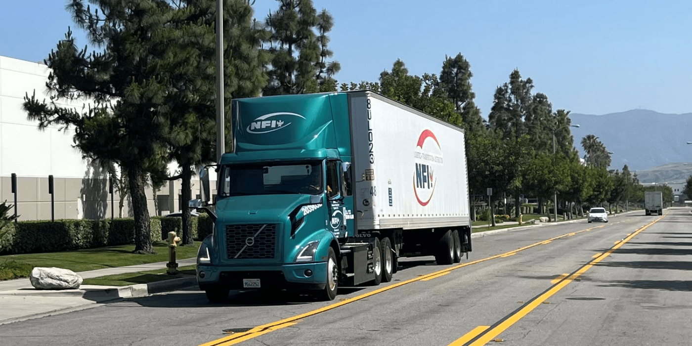 Volvo trucks vnr electric e lkw electric truck usa nfi min