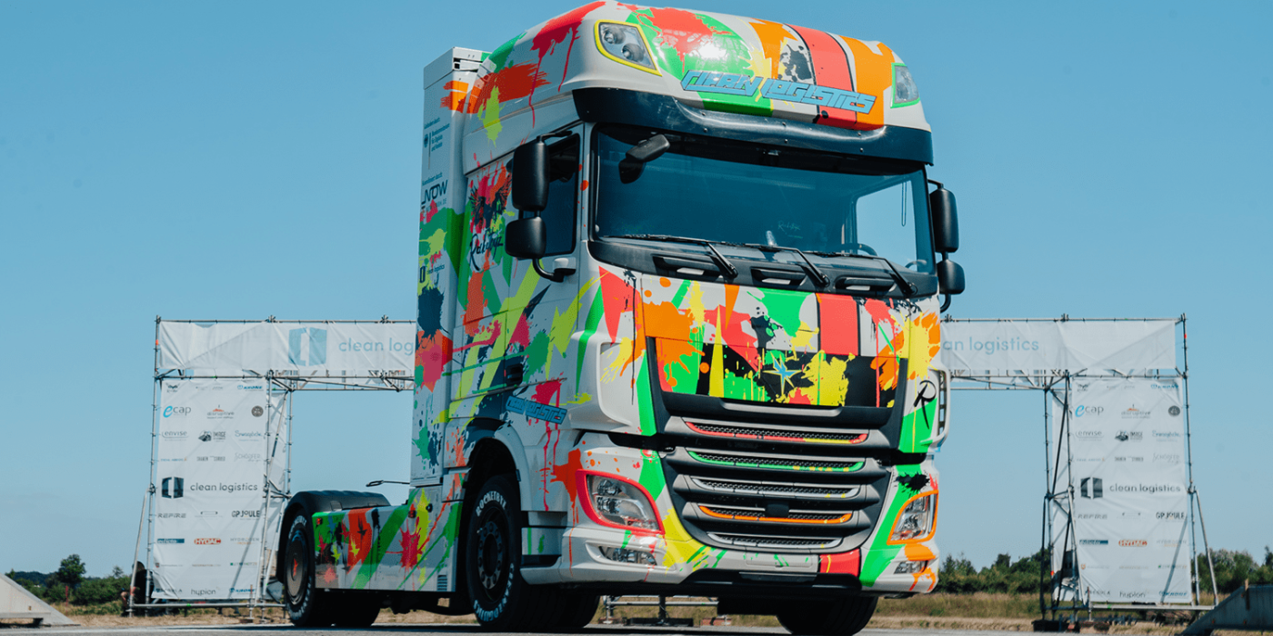 Clean logistics fyuriant brennstoffzellen lkw fuel cell truck min