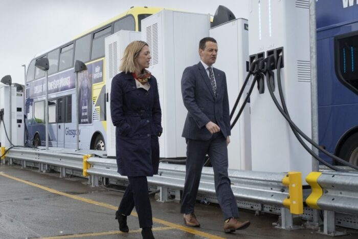 First bus depot caledonia schottland e