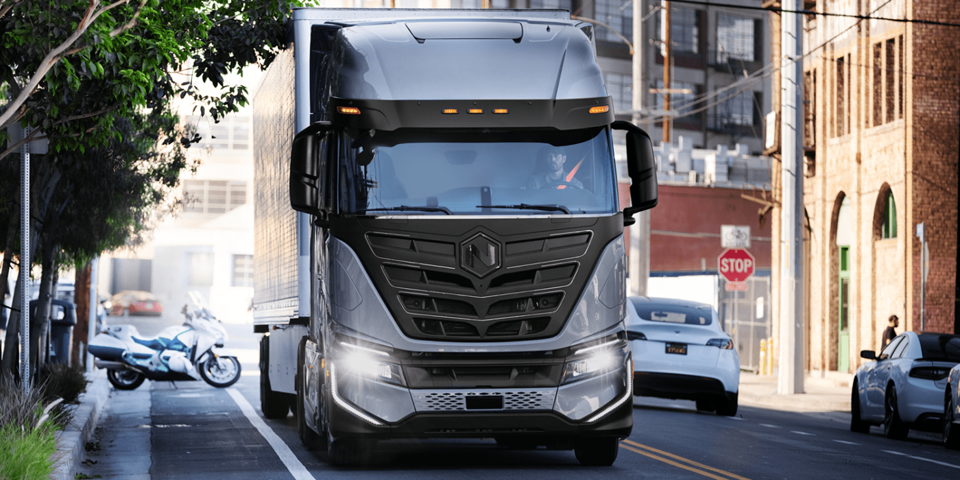 Nikola motor nikola tre bev e lkw camión eléctrico ee.uu. min