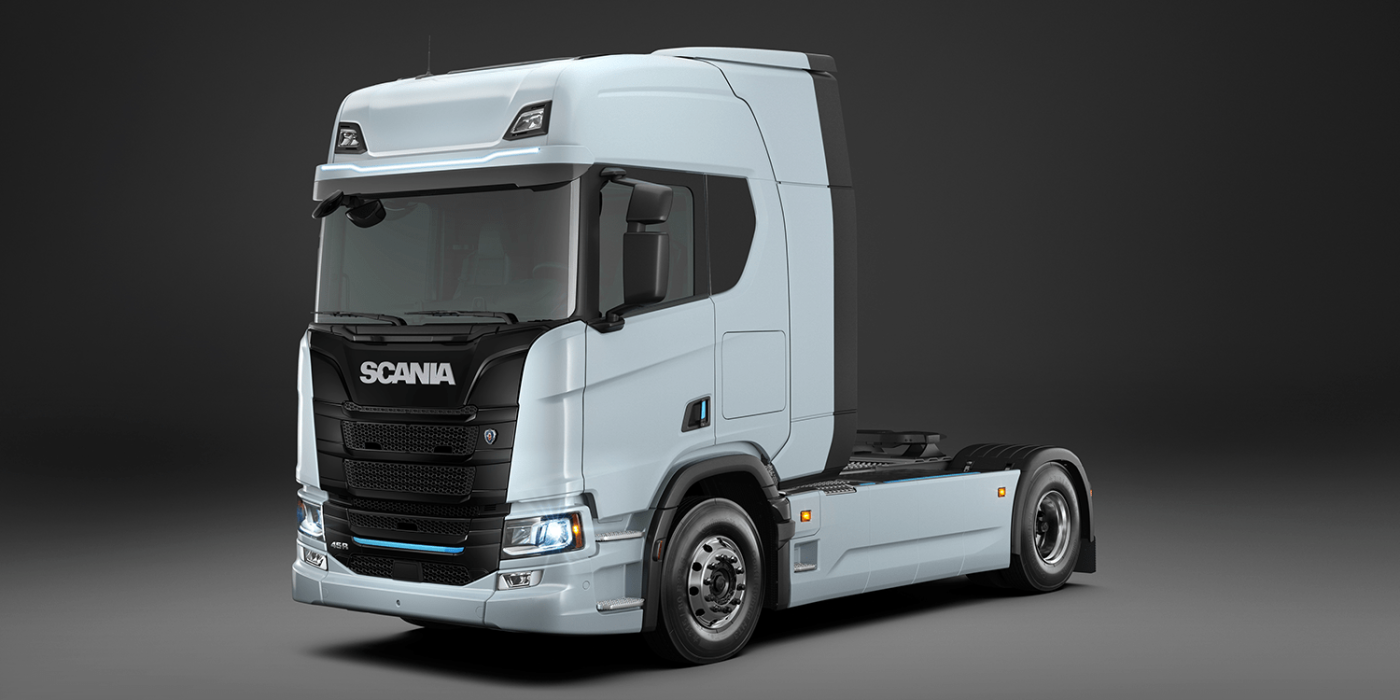 Camión eléctrico Scania r e lkw min