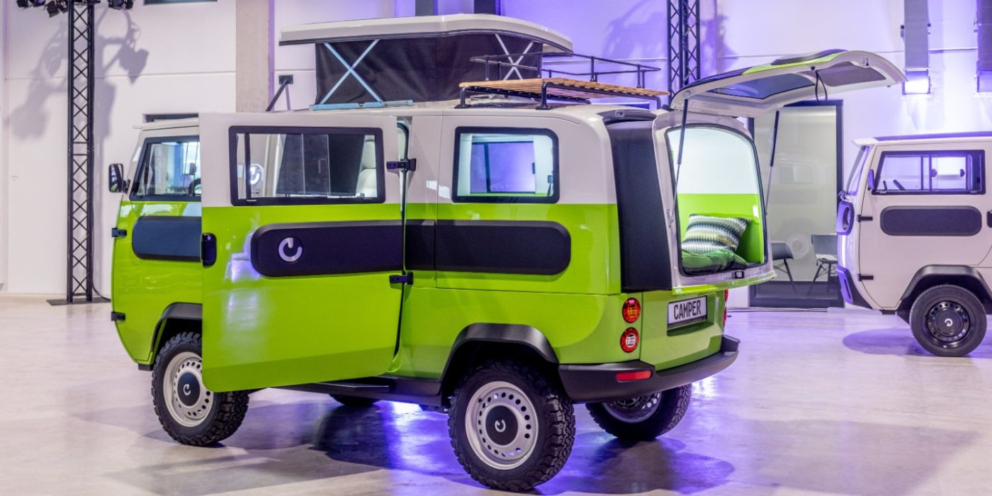 Electric brands xbus camper