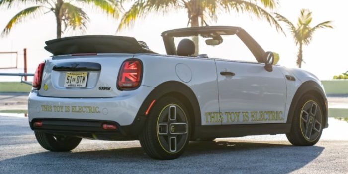 Mini cooper se cabrio