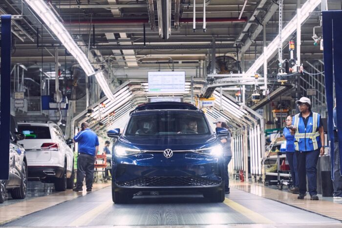 Vw id4 usa chattanooga e