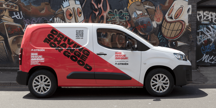 Citroen e berlingo e transporter electric transporter big issue group grossbritannien uk min