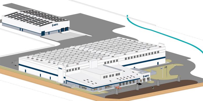 Pilot plant rendering American battery technology company e