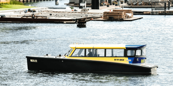 Wasserstaxi taxi acuático brennstoffzelle pila de combustible rotterdam min
