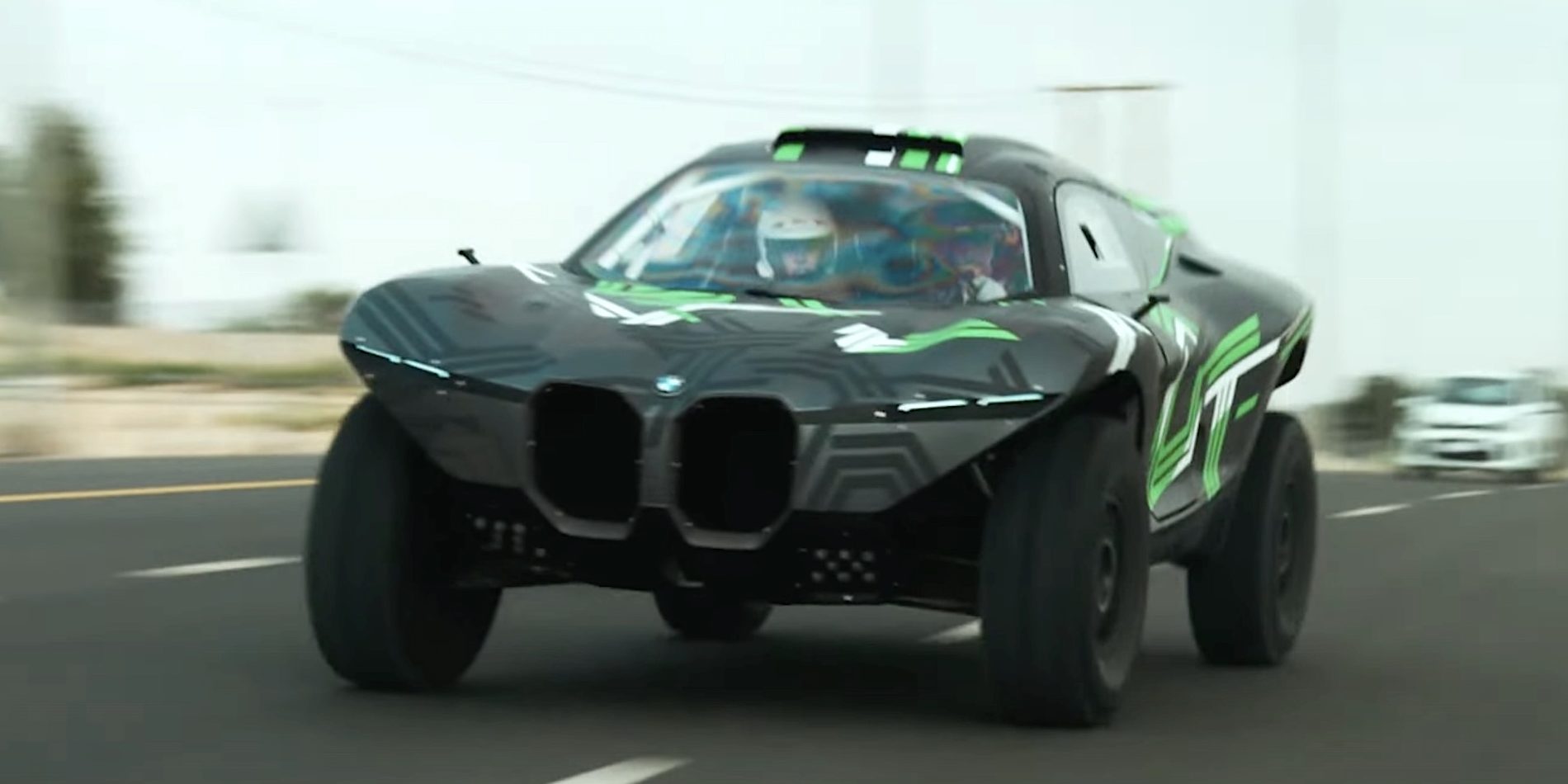 BMW presents a one off monster electric dune buggy electrive