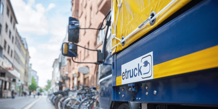 Fuso ecanter e lkw camión eléctrico dachser min