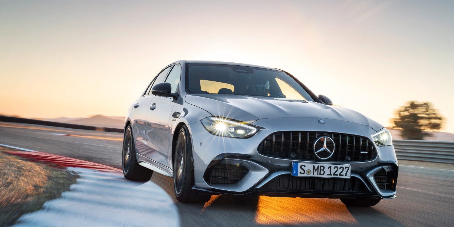 Mercedes presents hybrid C Class AMG model electrive