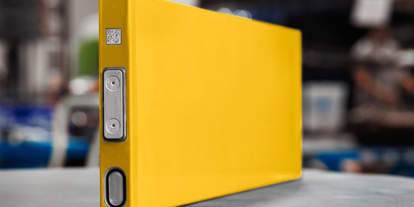 One anondefreie batteriezelle