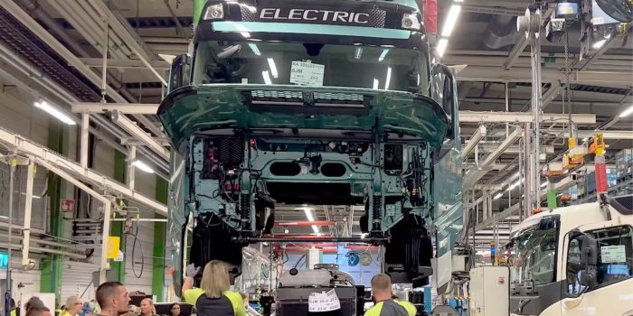 Volvo fh fm fmx electric produktion