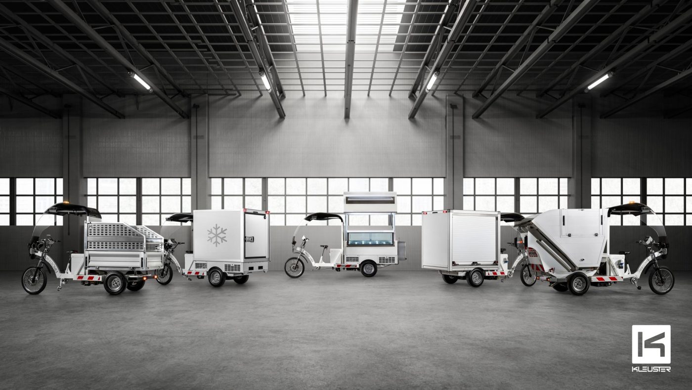 Renault Trucks x Kleuster e bicicletas de carga