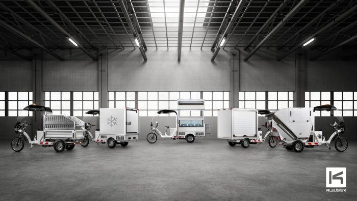 Renault Trucks x Kleuster e cargo bikes