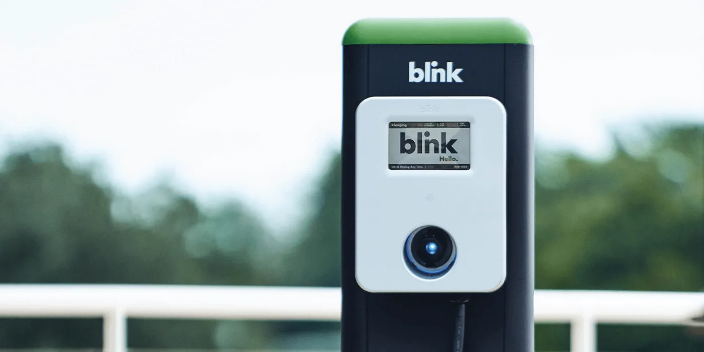 Blink ev charging network discount