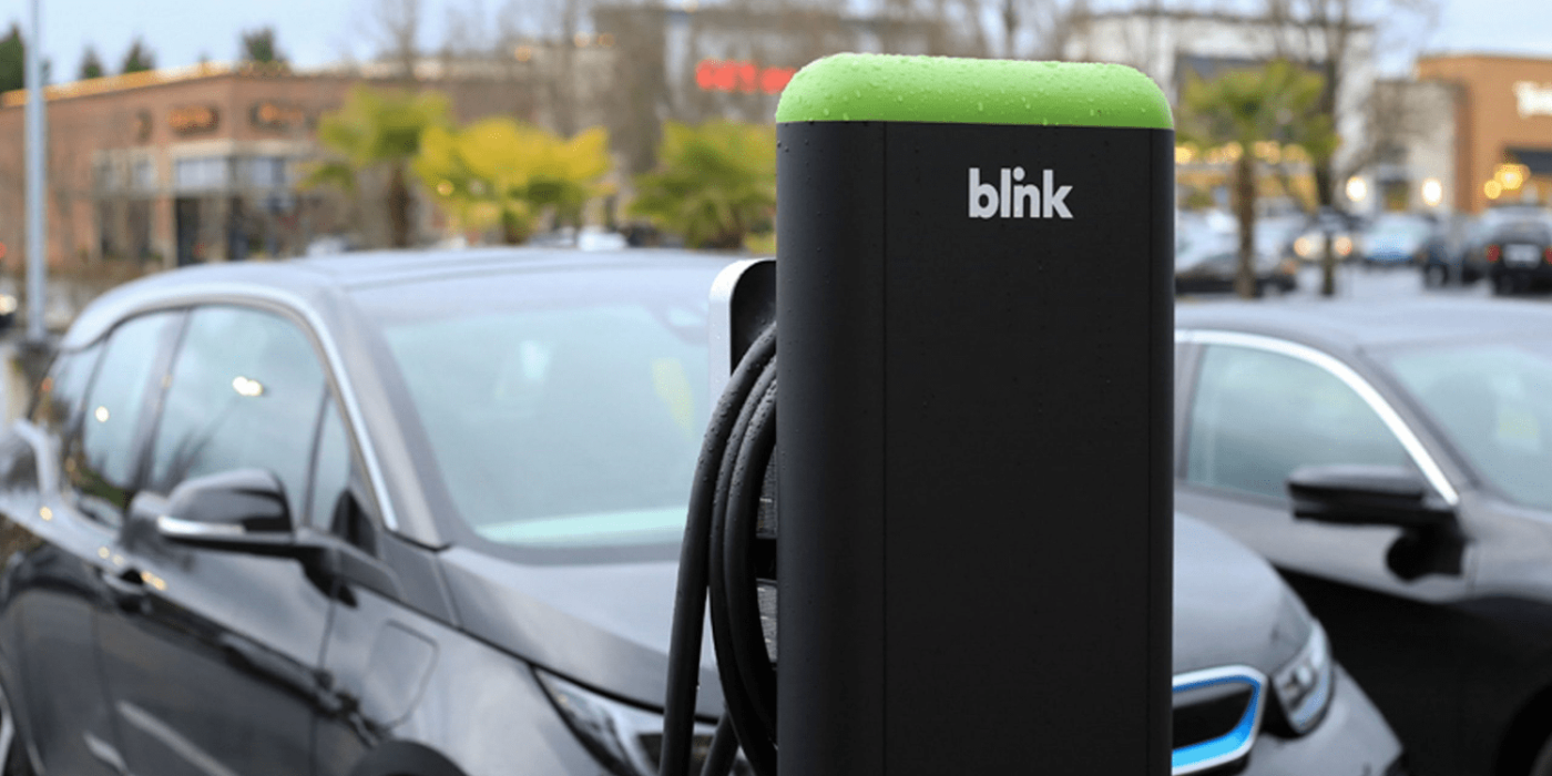 Blink charging ladestation charging station min e