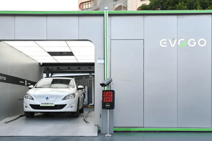 Catl evgo akku tausch battery swap dongfeng fukang es china min e