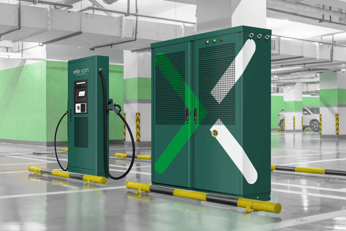 Estación de carga Elexon ladestation kw min e
