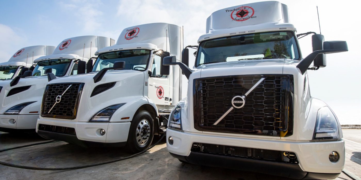 Volvo vnr eléctrico tradelink transporte