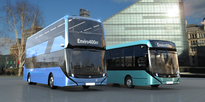 Alexander dennis enviro400ev and enviro100ev min
