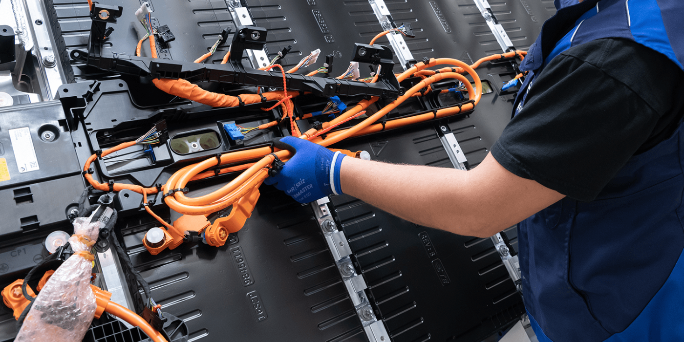 Bmw ix1 produktion production batterie battery min e