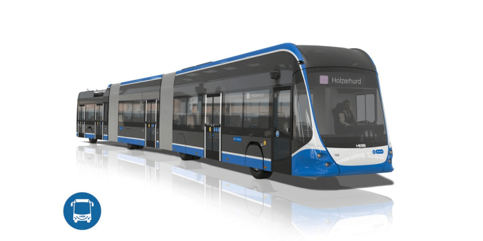 Hess elektrobus autobús eléctrico vbz min