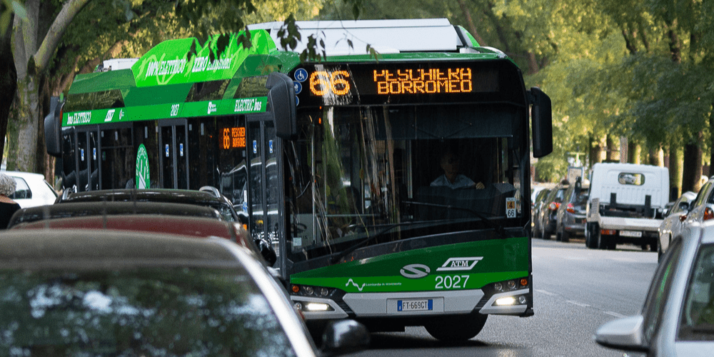 Solaris urbino electric elektrobus electric bus atm mailand milan min