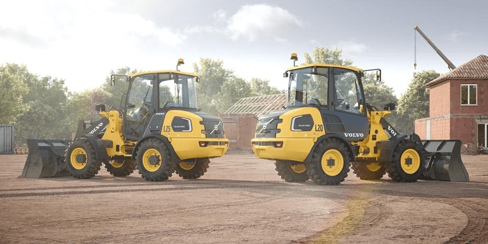 Maquinaria de construcción Volvo l eléctrica l eléctrica kompaktradlader cargadora de ruedas compacta min