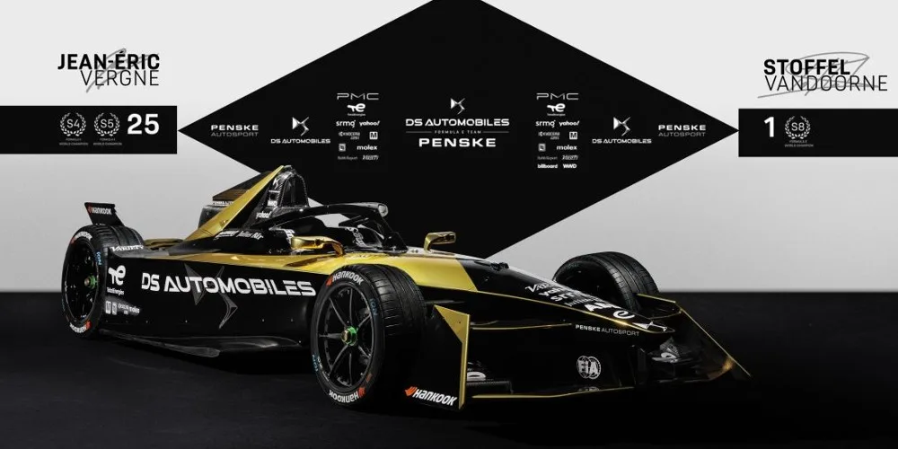 DS has presented their Formula E racer for the upcoming season electrive