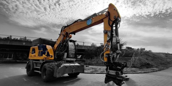 Wasserstoff Bagger Liebherr