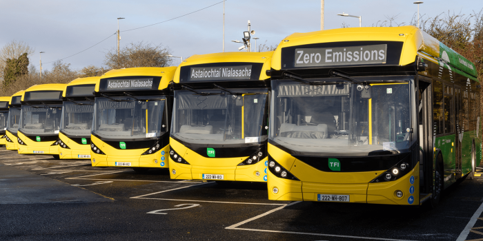 Byd adl enviro200ev in athlone elektrobus electric bus irland ireland min
