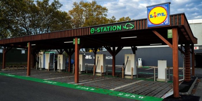 Lidl hpc schnellladepark frankreich