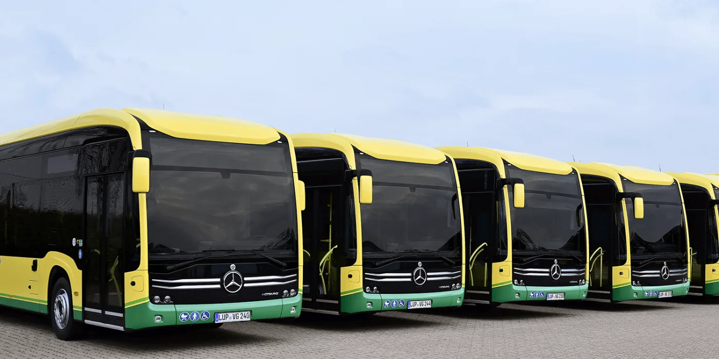 Daimler Truck completes large electric bus order in Germany - electrive.com, image size:1400x700