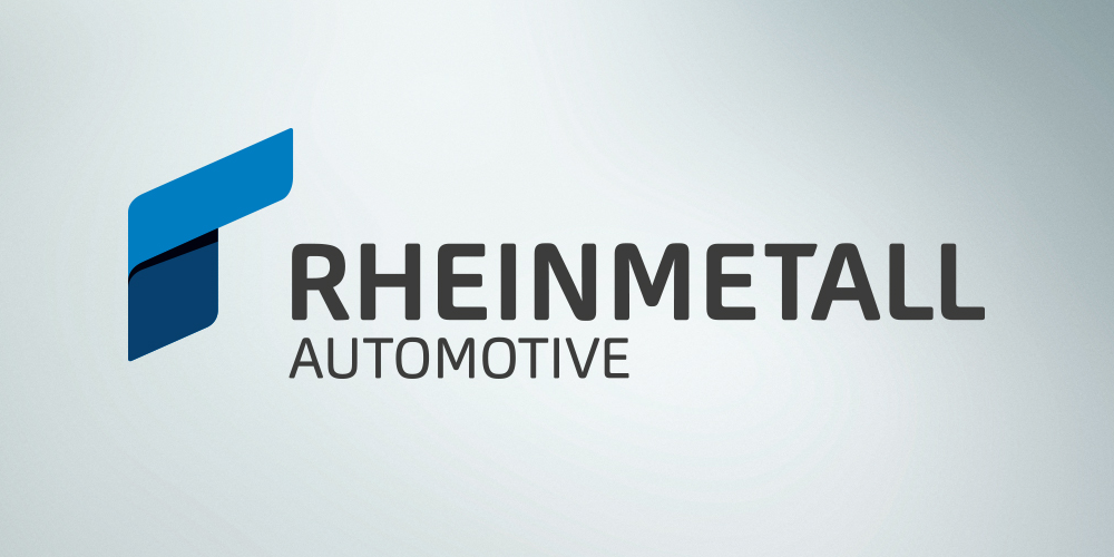 Logotipo de Rheinmetall automotive symbolbild