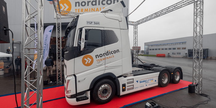 Volvo skaraslaettens transporte min