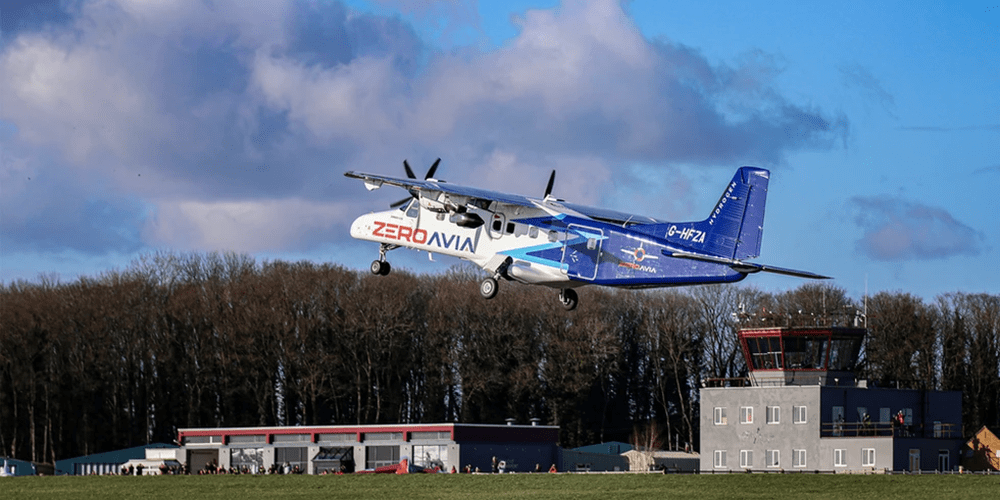 Zeroavia e flugzeug avión eléctrico brennstoffzelle pila de combustible min