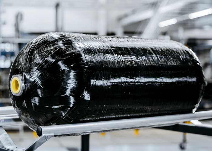 Cilindro hexagonal de hidrógeno wasserstoff zylinder min e