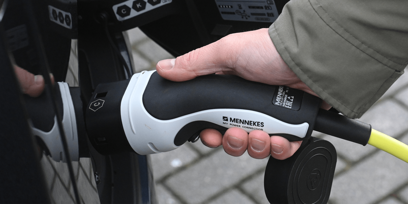 Estación de carga Mennekes ladestation tipo tipo min
