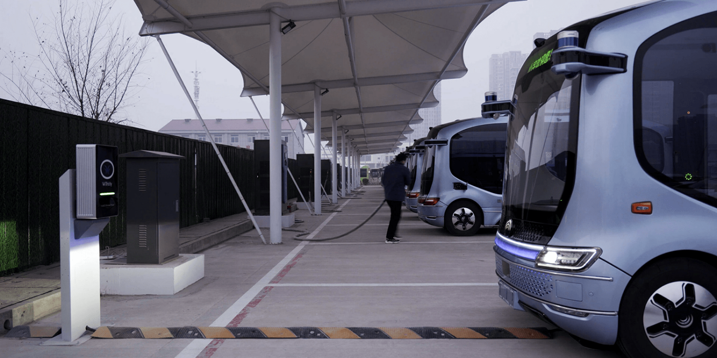 Yutong bus witricity induktives laden inductive charging min