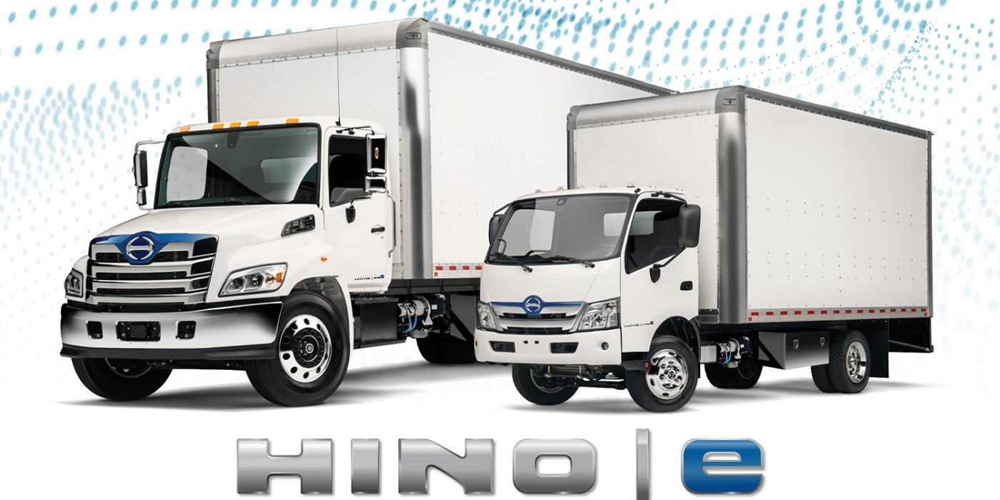 Hino shop electric trucks