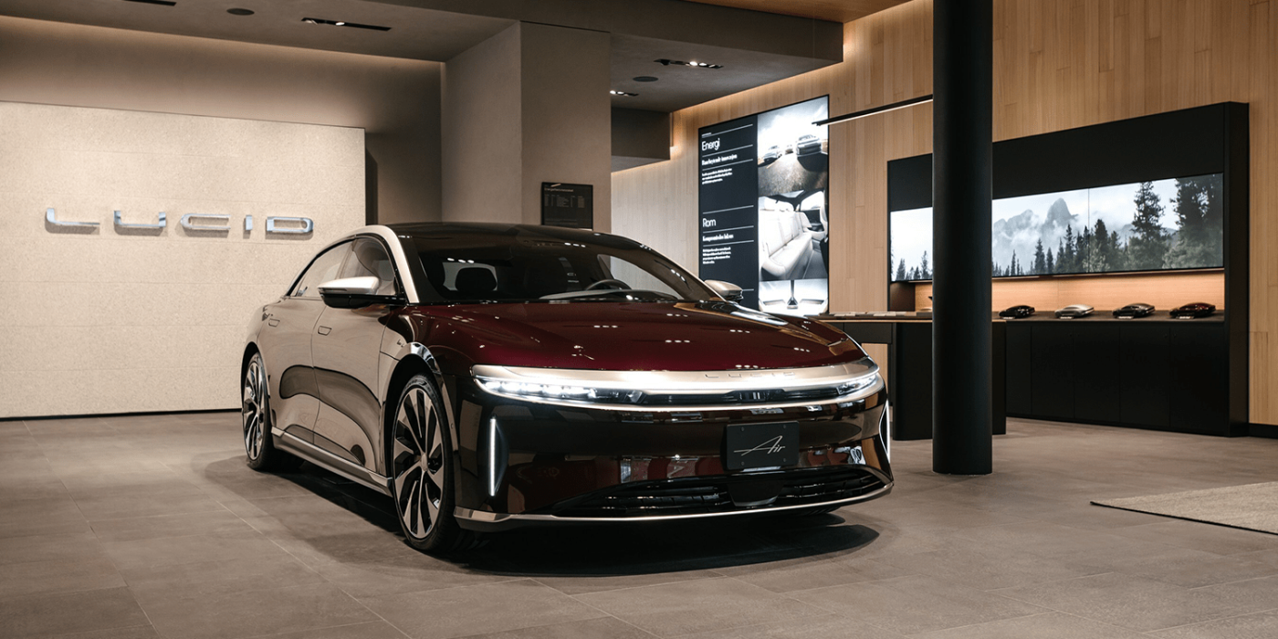 Motores lúcidos lucid air oslo min e