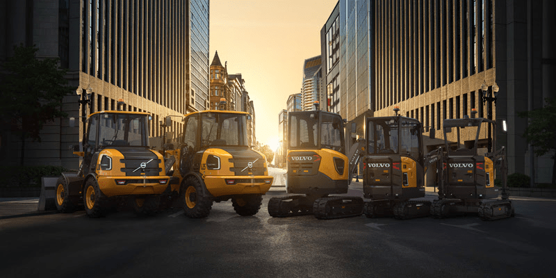 Equipo de construcción Volvo máquina de construcción baumaschinen embolsadora min