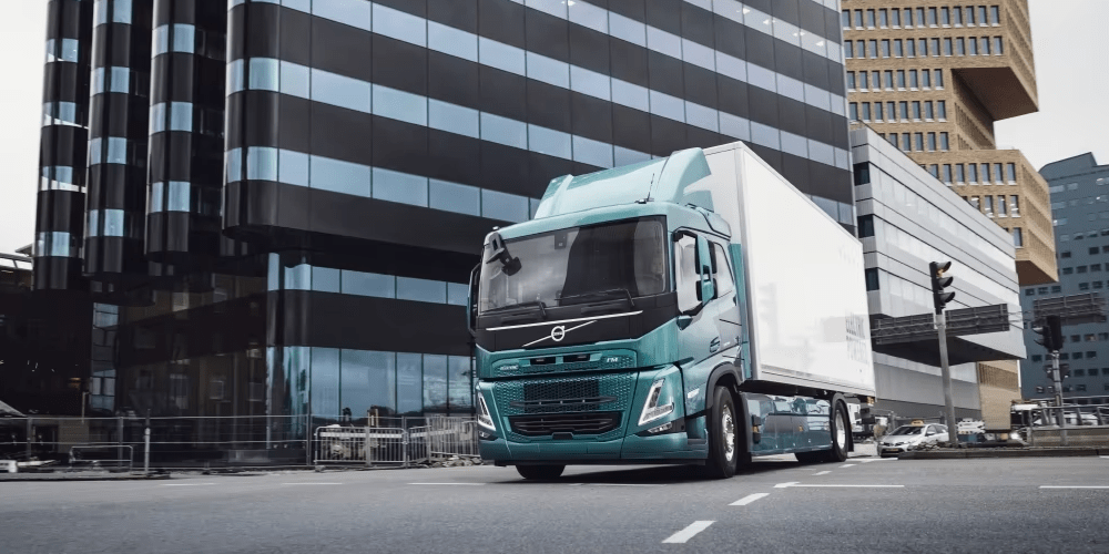 Volvo trucks fm electric e lkw electric truck suedkorea south korea min