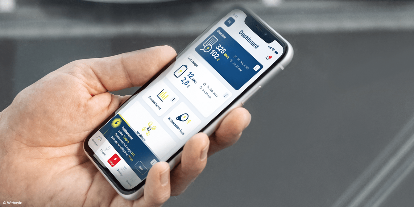 Webasto ladestation estación de carga app min