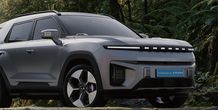 KG Mobility Torres EVX Exterior