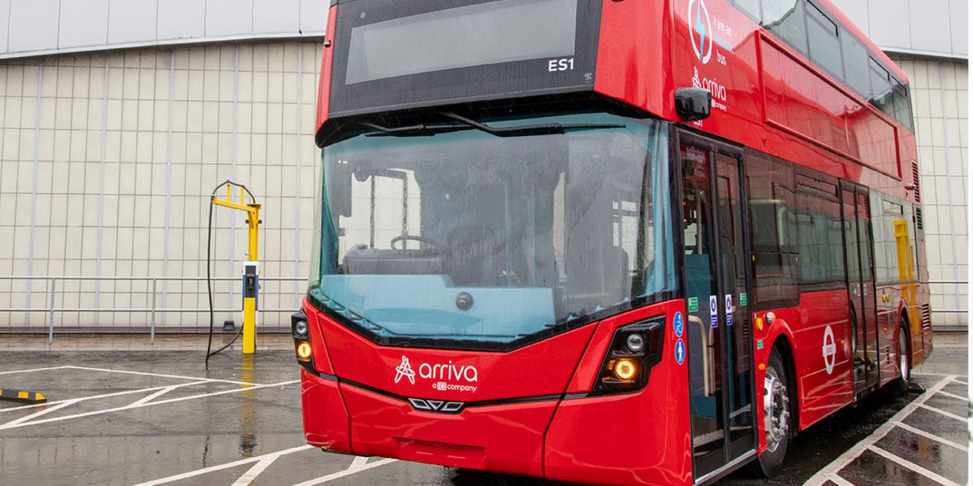 Arriva wrightbus streedeck ecoliner bev londres