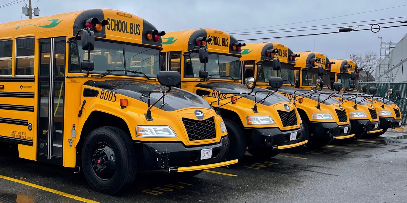 Blue bird elektrobus electric bus boston usa min