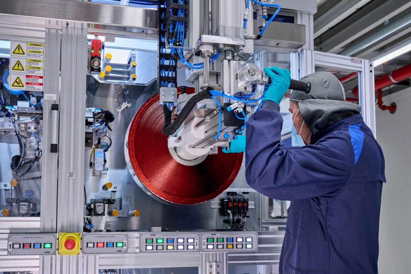 Bmw kompetenzzentrum parsdorf batteriezelle neue klasse