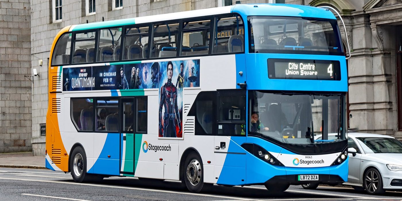 Byd adl enviro400ev elektrobus autobús eléctrico stagecoach schottland scotland min
