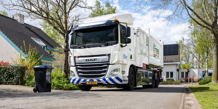 Daf camiones cf eléctrico e lkw camión eléctrico cura gestión de residuos niederlande países bajos min